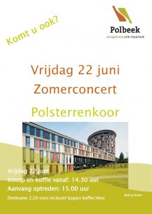 Zomerconcert Polsterrenkoor in Polbeek